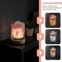 Himalayan Mineral Essential Oil Diffuser, Essential Oil Aromatherapy Lamp Gift Set, Natural Aromatherapy Diffuser for Home and Office Use, Relieves Stress and Purifies The Air