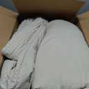 PHF Ultra Soft Waffle Comforter Set 3 Pieces Queen, Linen