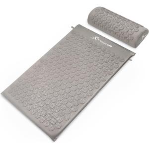 ProsourceFit Acupressure Mat and Pillow Set for Back/Neck Pain Relief and Muscle Relaxation