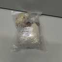 Mini Funny Pug Emotional Support Crochet Positive Doll Cute Dog Animal Gift with Inspirational Card and Bee Ornament Pendants (Dog Crochet and Bear Pendant)