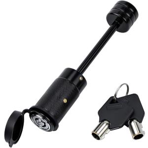 Trailer Tongue Coupler Lock Dia 1/4 Inch 3-1/2 Inch Span Trailer Hitch Coupler Locking Pin for Latch-Type Coupler Truck Car and Boat,High Security by Cenipar