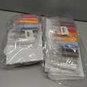 2 x MLOLM 24 Sets Halloween Sand Art Kit, DIY Painting Craft,Pumpkin Ghost Haunted House Witch Cat Bat Sand Painting with Colored Art Sand, Creative Halloween Theme Party Activity