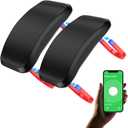 Magnetic AirTag Holder 2 Pack - Strong Magnet & Discreet AirTag Magnetic Case | Shatterproof | Compatible with Apple Air Tag for Car, Bike, Truck and More