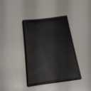 VOLPE Passport Wallet Genuine Leather for Men and Women (Black)