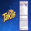 Takis Blue Heat Potato Chip Crisps, 5.5oz Can (EXP 02/03/28)