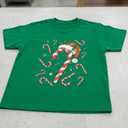 Christmas Candy Cane Santa Xmas Kids Toddler Youth Women Men T-Shirt.XS