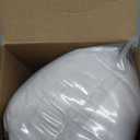 BEDELITE Fleece Throw Blanket for Couch - 300GSM Soft & Warm Fluffy Cream White Blanket, Decorative and Giftable Striped Blankets for Women, Men, 50"x60"