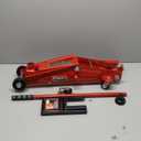 BIG RED T83006 Torin Hydraulic Trolley Service/Floor Jack with Extra Saddle (Fits: SUVs and Extended Height Trucks): 3 Ton (6,000 lb) Capacity, Red