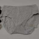 coskefy Women's High Waisted Cotton Underwear Soft Breathable Panties Stretch Briefs Ladies Panties 5 Pack (X-Large, Multicolor-02)