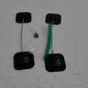 Refrigerator Lock, Heavy Duty Fridge Lock, Combination Lock for Refrigerator Cabinets, Drawers, Safety, Easy Install No Keys Needed (Black-2Pack)