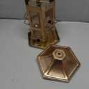 Bird Feeders for Outdoor Hanging, Metal Chew Proof Wild Bird Feeder, Squirrel Proof Birdfeeders for Outside Garden Backyard Attracting Finch (Seed is not Included)