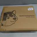 Elevated Dog Bed, Raised Outdoor Dog Bed for Large Sized Dogs, Portable Cooling Pet Cot with Breathable & Washable Mesh, Indoor & Outdoor Pet Hammock with Skid-Resistant Feet. (L(43.30"x31.90"x8.00"), Grey)