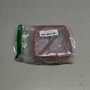 Popvibe Clear Makeup Bag Travel Cosmetic Case Transparent Toiletry Bag with Zipper, Portable Make Up Organizer Traveling Compact Car Bag for Essentials, Red, Mini