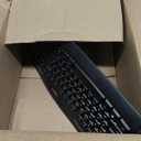 Logitech MK335 Quiet Wireless Keyboard and Mouse Combo - Black/Silver Keyboard and Mouse Combo Wireless, Ambidextrous