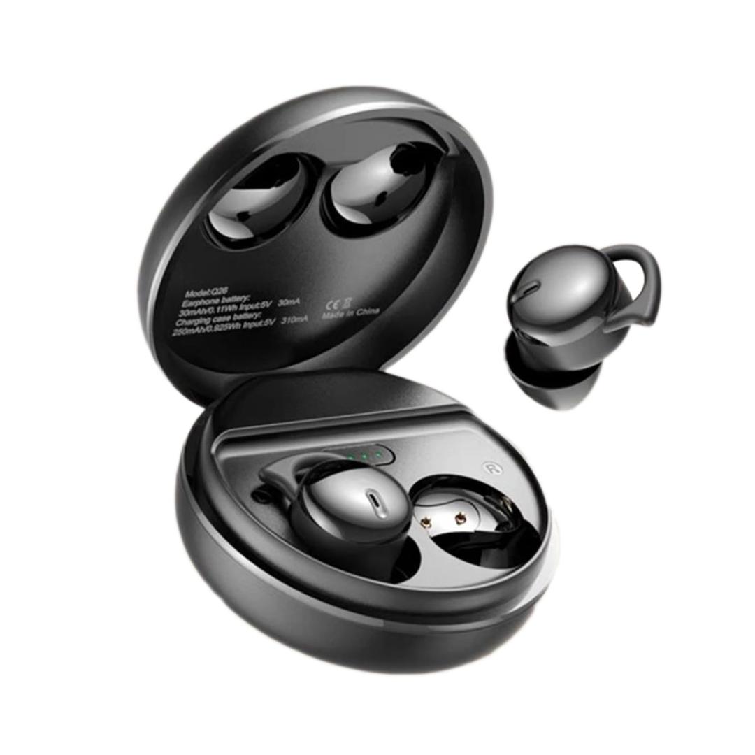 Invisible Sleep Headphones,Sleep Earbuds for Side Sleepers,Small Comfortable Fit Noise Blocking Sleeping Ear Buds,Bluetooth 5.3 Wireless Earbuds, in-Ear Ear Buds for Sleeping, Working (Black)