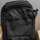 Vacuum Backpack Travel, Vacuum Compression Travel Backpack with Pump, Water Resistant & TSA Anti Theft, Ideal for Travel/Camping/Laptop (With Electric Air Pump & Black)