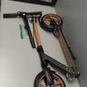 Kick Scooter for Ages 6+,Kid, Teens & Adults. Max Load 240 LBS. Foldable, Lightweight, 8IN Big Wheels for Kids, Teen and Adults, 4 Adjustable Levels. Bearing ABEC9