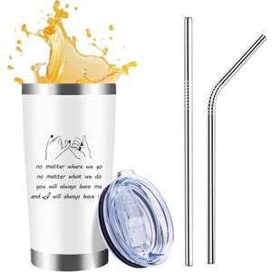 Sister Gifts From Sisters Stainless Steel Tumbler 20oz Gifts for Women Unique Gift For Sister Soul (no matter)