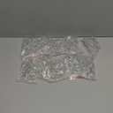 VOVOV 10 Pack (1000CM/30.5FT) Beaded Trim Clear Crystal Garland Chandelier Octagon Beads Chain