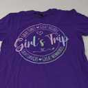 Girls Trip 2025 Weekend Vacation Trip Party Matching T-Shirt M