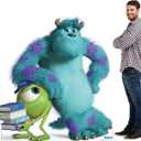 Cardboard People Mike & Sulley Life Size Cardboard Cutout Standup - Disney Pixar's Monsters University, One Size