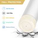 3 x 2PCS Diamond Silicone Boot for Owala Water Bottle, Anti-Slip Protective Sleeve for Owala Twist,FreeSip and Flip Stainless Steel Water Bottle, BPA-Free, Dishwasher Safe, Accessories (32 Ounces, Transparent Gold)