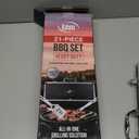 Kaluns Grilling Accessories, Dad Gifts for Fathers Day, Mothers Day Grilling Gifts, Heavy Duty Stainless Steel BBQ Tool Set for Outdoor Grill with Aluminum Case and Apron, Birthday Gifts for Men, 21 Piece BBQ Set Heavy Duty