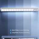 Under Cabinet Lighting - 10.5" Motion Sensor Light Indoor, Magnetic Wireless Closet Lights, Dimmable Led Night Light, Rechargeable Under Counter Lights for Kitchen, Bedroom, Stair, 2 Pack