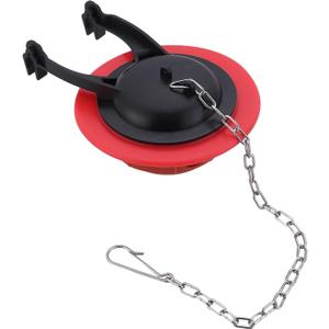 THU500S 3 Inch Toilet Flapper, Red Flush Valve Seal Replacement Compatible with TOTO Toilets, Adjustable Flapper for CST400 Series, Replaces THU138S THU175S THU331S
