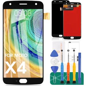 for Motorola Moto X4 Screen Replacement for Moto X4 LCD Display Touch Screen Digitizer Assembly Parts 5.2" XT1900-1 XT1900-2 XT1900-4 XT1900-5 XT1900-7 Black