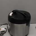 COMFEE' Compact Rice Cooker, 6-in-1 Stainless Steel Multi Cooker, Slow Cooker, Steamer, Saute, and Warmer, 2 QT, 8 Cups Cooked(4 Cups Uncooked), Brown Rice, Quinoa and Oatmeal, 6 One-Touch Programs, Corded Electric