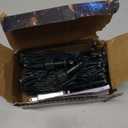 HOME LIGHTING 66ft Christmas Decorative Mini Lights, 200 LED Green Wire Fairy Starry String Lights Plug in, 8 Lighting Modes, for Indoor Outdoor Xmas Tree Wedding Party Decoration (Multicolor)