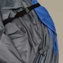 4 Person Easy Pop Up Tent Waterproof Automatic Setup 2 Doors-Instant Family Tents for Camping Hiking & Traveling (110*78*51'', Blue & Grey)