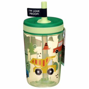 Zak!® Designs Trucks and Cars Single Wall Leakproof Straw Kelso Tumbler