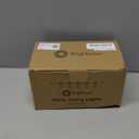 Brightown Outdoor String Lights 29 Feet G40 LED Patio Lights, Plug-in, 13 Plastic Edison Bulbs(1 Spare), Waterproof Connectable Hanging Light for Backyard Porch Balcony Party Decor, E12 Base, Black