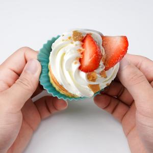 Silicone Lunch Box Dividers - Bento Box Lunchbox Accessories Reusable Cupcake Liners Molds for Baking with 20pcs Food Picks