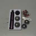 5-in-1 Professional Electric Callus Remover(Portable & Foldable), Removes 99.92% of Calluses in 3 Mins, Rechargeable Foot File Pedicure Kits with 10 & 40 Grit Pads for Soft Smooth Feet, Purple