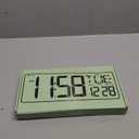 Large 13.7" LED Digital Timer5''Nunmber, 11 Color Changing, Count Up/Down Timer with Remote Control, Adjustable Brightness Wall Clock for Home, Office, Gym, Elderly, Auto DST