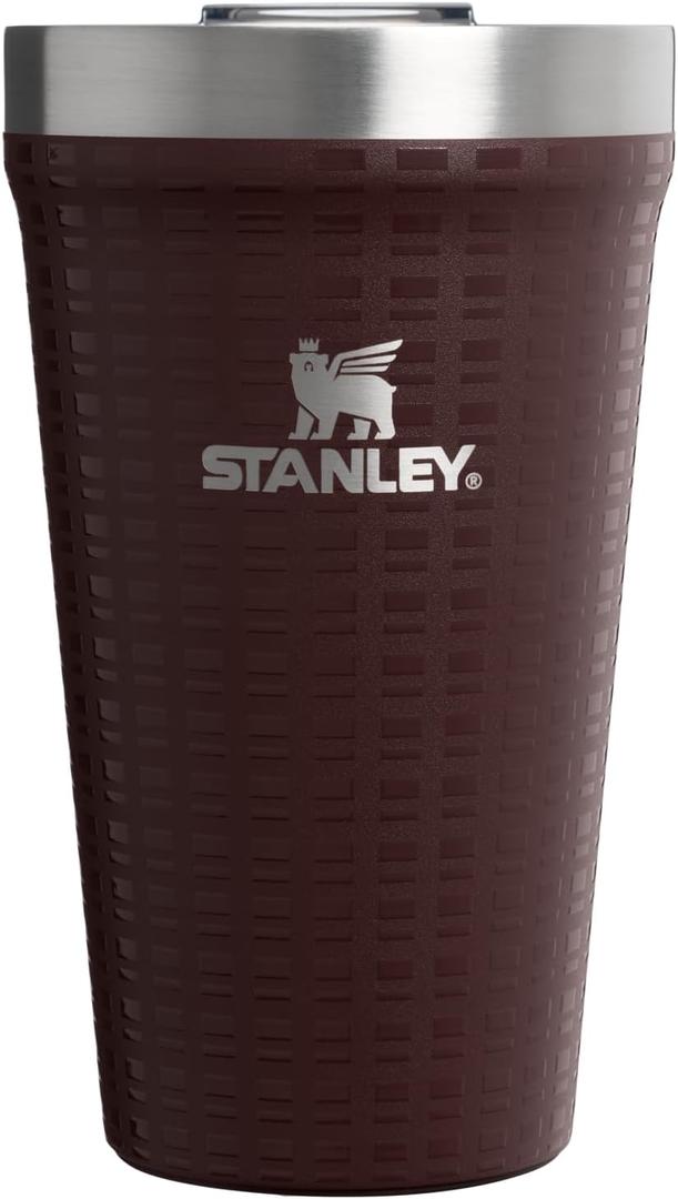 STANLEY Everyday Tumbler | Press Fit Drink Through Lid | Beverage, Coffee, and Cocktail Cup | Insulated Stainless Steel Wine Glass | BPA-Free
