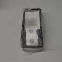 EUDELE Adhesive Shower Caddy, 5 Pack Rustproof Stainless Steel Bath Organizers With Large Capacity, No Drilling Shelves for Bathroom Storage & Home Decor (XL size, Black)