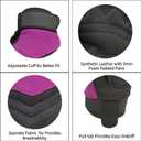 Thorn Proof&Puncture Resistant Gardening Gloves with Grip,Garden Glove for Women, Leather Yard Work Gifts (Large, 1 Pair Per Pack-purple Work Gloves)