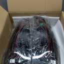 (2 Pack) LED Tail Light Assembly for 2007-2014 Chevy Suburban 1500 2500, 2007-2014 Chevy Tahoe [only Incandescent Models], Taillight Assembly w/o Blind Spot, Black Housing Smoke Lens