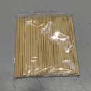 HOPELF 6" Natural Bamboo Skewers for BBQAppetiserFruitCocktailKabobChocolate FountainGrillingBarbecueKitchenCrafting and Party. =4mm, More Size Choices 8"/10"/12"/14"/16"/30"(100 PCS)