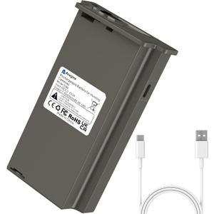 anegine New Reveal Lithium Battery Pack with Upgraded Solar Charge System, LED Indicator, Compatible with Reveal Hunting Camera Ultra, X, X Pro, Pro 3.0, X Gen 2.0, X Gen 3.0, XB, SK (1-Pack)