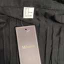 Milumia Women Tie Front Crop Tops Sexy Deep V Neck Y2k Going Out Rave Shirts, XL
