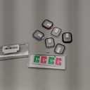 6 Pack Hard PC Case with Tempered Glass Screen Protector for Apple Watch