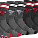 Ultra Game NBA boys Youth Training Cotton Crew Socks (One Size, Assorted)