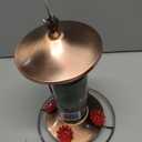 Perky-Pet 710B Elegant Glass Hummingbird Feeder, Copper