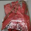 PRETYZOOM 6pcs Christmas Decorative Flowers Silk Red Xmas Decor Artificial Fake Flower for Tree Decoration