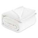Bedsure Fleece Blankets King Size White - Bed Blanket Soft Lightweight Plush Cozy Fuzzy Luxury Microfiber, 108x90 inches